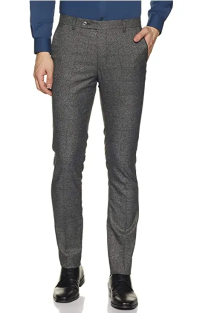 Arrow New York Men's Slim Fit Formal Trouser