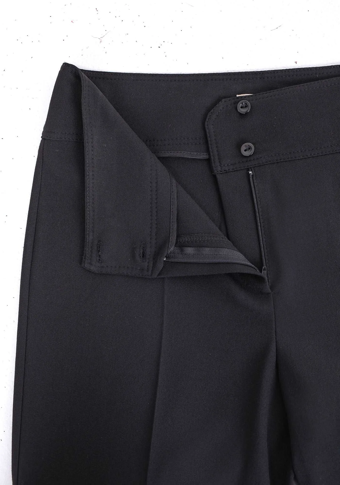 Black Straight Leg Fit All Day Comfortable Dress Pants - G-Line