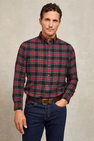 Classic Button Down Shirt (Sandringham Red)