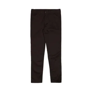 SLIM-FIT BROWN CHINO PANTS