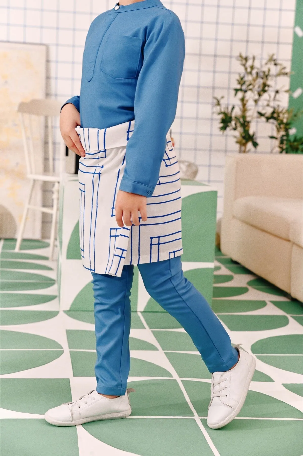 The Perfect Slim Fit Pants - Blue West