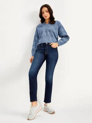 Women's Mid Rise 312 Slim Fit Navy Jeans